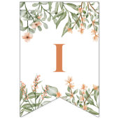 甘いピーチフローラバンティング国旗 バンティングフラッグ (第3の旗)