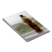 甘いピーマンで満ちているボトル ノートブック (右側)