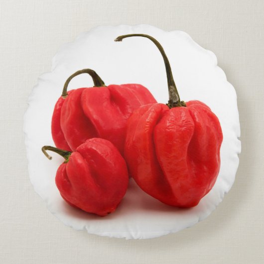 甘いピーマン ラウンドクッション (正面)