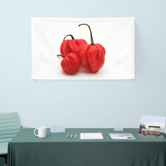 甘いピーマン 横断幕 (トレードショー)