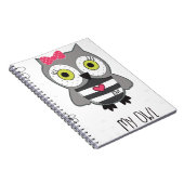 甘いフクロウ ノートブック (右側)