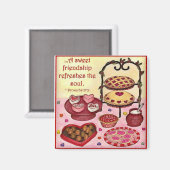 甘いフレンドシップマグネット マグネット (正面/裏面)