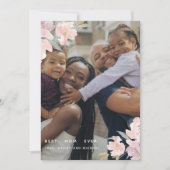 甘いフローラとメッセージフォトマザーズデイカード (正面)