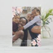 甘いフローラとメッセージフォトマザーズデイカード (スタンド正面)