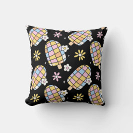 甘いフローラアイスお洒落クリーム – 夏のパターン クッション