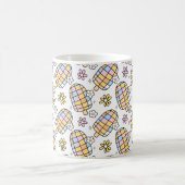 甘いフローラアイスお洒落クリーム – 夏のパターン コーヒーマグカップ (中央)