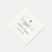 甘いフローラバプティスナプキン スタンダードカクテルナプキン (角)