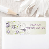 甘いフローラ住所 シール (インサイチュ)