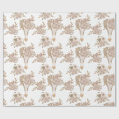 甘いフローラ熱気球 ラッピングペーパー (フラット)