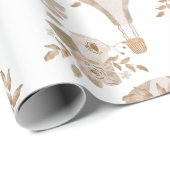 甘いフローラ熱気球 ラッピングペーパー (ロールコーナー)