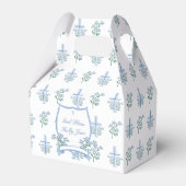 甘いフローラ神聖なバプテスムファースト聖餐式クレスト フェイバーボックス (正面サイド)