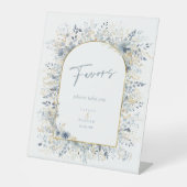 甘いフローラ結婚式の引き出物ID1045 台座サイン (正面)