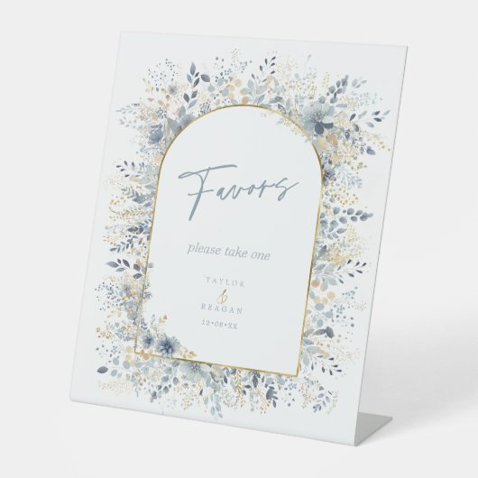 甘いフローラ結婚式の引き出物ID1045 台座サイン (正面)