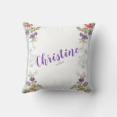 甘いフローラ装飾用クッション クッション (裏面)