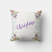 甘いフローラ装飾用クッション クッション (正面)