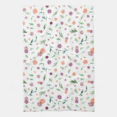 甘いフローラ – お母さんへのかわいい誕生日プレゼント キッチンタオル (縦)