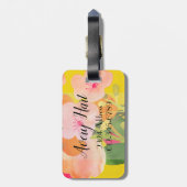 甘いフローラ ラゲッジタグ (裏面縦)