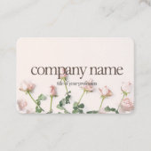 甘いフローラ 名刺 (正面)