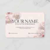 甘いフローラ 名刺 (裏面)