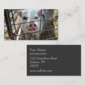 甘いブタの名刺 名刺 (正面/裏面)