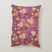 甘いブドウつる植物パターン背景 アクセントクッション (裏面(縦))