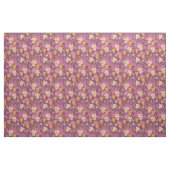 甘いブドウつる植物パターン背景 ファブリック (ファットクウォーター)