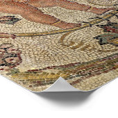 甘いブドウ狩り、舗装の断片 ポスター (角)