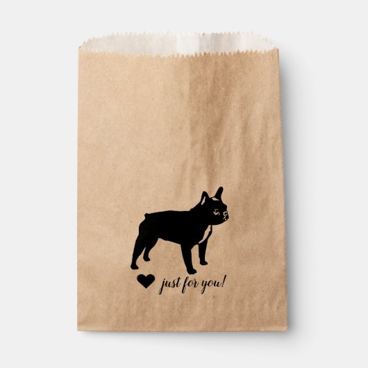 甘いブフランスのルドッグ フェイバーバッグ (正面)