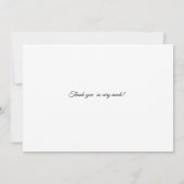 甘いブライズメイド提案招待状 招待状 (裏面)