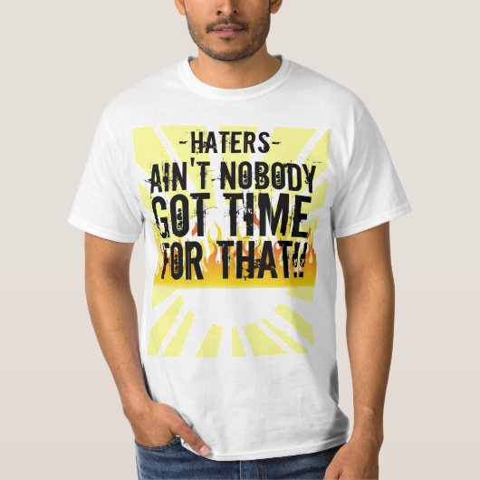 甘いブラウンの嫌悪症のTシャツ Tシャツ (正面)