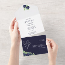 甘いブルーベリーウォーターカラー絵を描ハンド