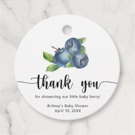 甘いブルーベリ感謝していー フェイバータグ