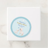 甘いブルーボーイラムベイビーシャワーありがとう フェイバータグ (インサイチュ)