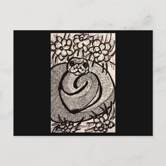 甘いヘビ ポストカード (正面)