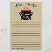 甘いベビーがハロウィーンの赤ちゃんシャワーを醸造している (正面)