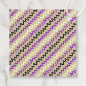 甘いベビーがハロウィーンの赤ちゃんシャワーを醸造している フェイバータグ (裏面)