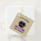 甘いベビーがハロウィーンの赤ちゃんシャワーを醸造している フェイバータグ (インサイチュ)