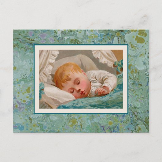 甘いベビーはがき ポストカード (正面)