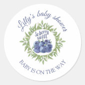 甘いベビーは赤ちゃんシャワーのシールの途中にある ラウンドシール (正面)