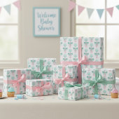 甘いベビーガラトルギフトラップ ラッピングペーパーシート