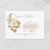 甘いベビーガールぼほおむつラッフルエンクロージャー エンクロージャーカード (正面)