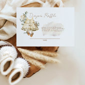 甘いベビーガールぼほおむつラッフルエンクロージャー エンクロージャーカード