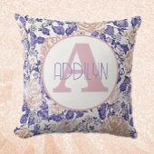 甘いベビーガールカスタムフローラ枕 クッション