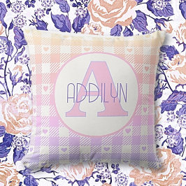 甘いベビーガールカスタム枕 クッション