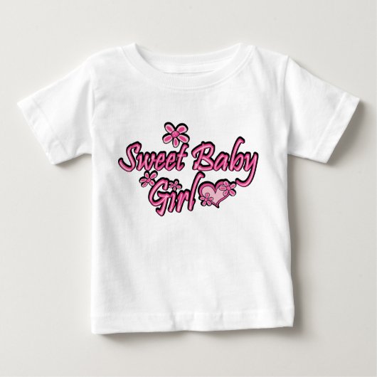 甘いベビーガール ベビーTシャツ (正面)