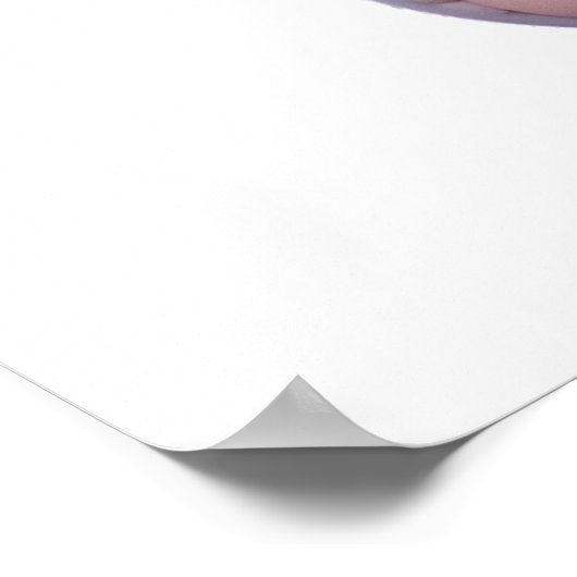 甘いベビーゾウのウォールアート – 子供部屋ポスター ポスター (角)