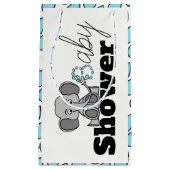 甘いベビーゾウ、ベビーシャワー スモールペーパーバッグ (正面)