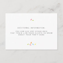 甘いベビー散布インサート