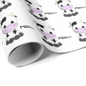 甘いベビー牛の子供 ラッピングペーパー (ロールコーナー)