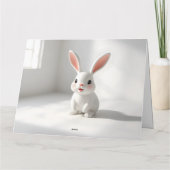 甘いベビー誕生日カード – インスタントダウンロード カード (裏面)